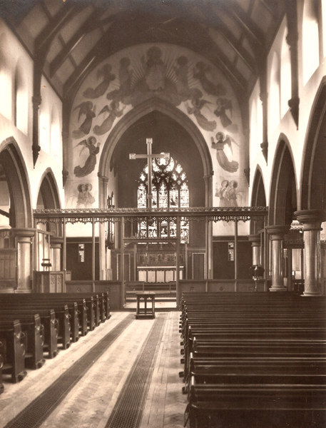 church interior 1924
